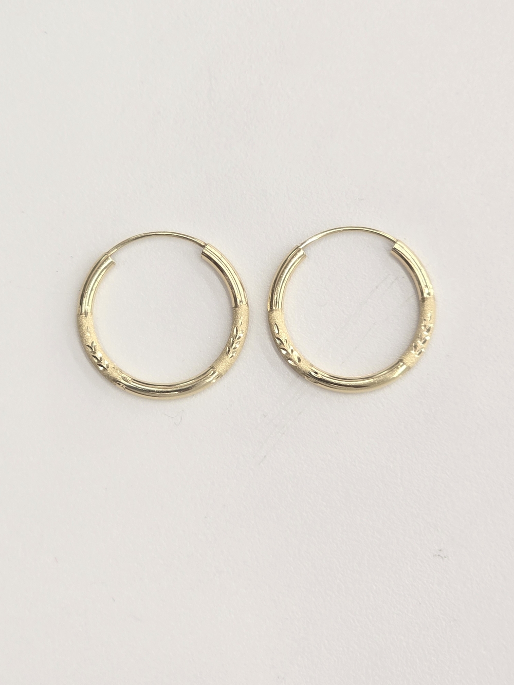 14kt Real Gold Hoop Earrings - Women Jewelry